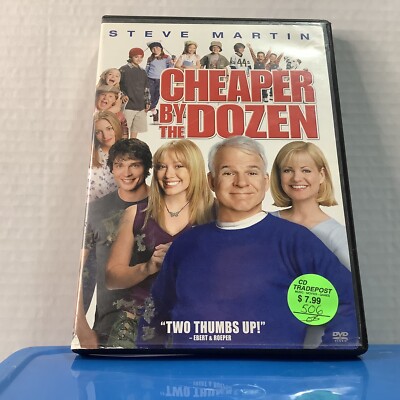 Cheaper By The Dozen DVD, MULTIPLES SHIP/FREE!