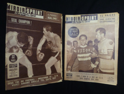 Miroir Sprint N°597 – 11 Novembre 1957 – Hebdo Sport Auto Vintage – Bon État