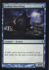 Kraken Hatchling - Zendikar: #50, Magic: The Gathering Nm R155