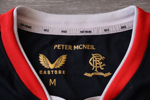 MAGLIA CALCIO GLASGOW RANGERS AWAY 2021 2022 MAGLIA CALCIO CASTORE TAGLIA MEDIA - Foto 2 di 7