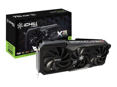 Inno3D iChiLL GeForce RTX 4070 SUPER X3 Graphics card C407S3-126XX-186148H
