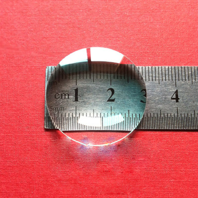 2pcs 30mm Optical Focal Length 50mm Double Convex Magnifying Glass Condenser
