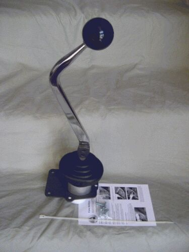 Core Shifter w/ chrome stick for 1982-1986 Jeep CJ w/ T4 T5 4 or 5 speed manual - Picture 1 of 2