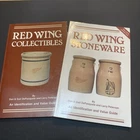 RED WING Stoneware & Collectibles Books Lot of 2 PB, by DePasquale & Peterson