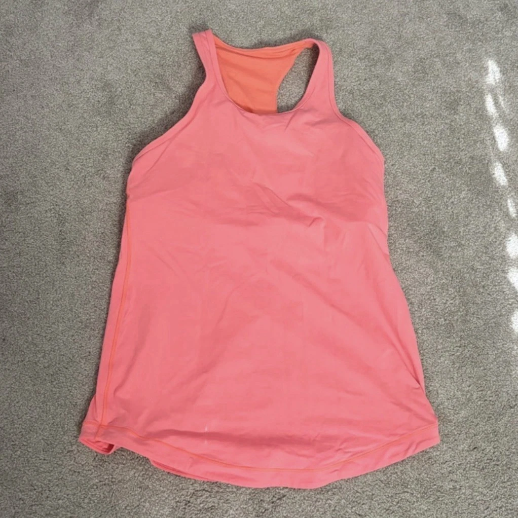 Lululemon Pink Tank Activewear Tops for Women for sale - eBay