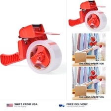 TAPEBEAR Packing Tape with Dispenser, 2.6mil Thick, 1.88" x 55yd Heavy Duty P...