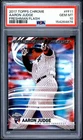 AARON JUDGE 2017 Topps Chrome Freshman Flash RC Rookie Card PSA 10 GEM MINT