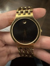 movado museum mens watch used vintage - need battery replacement