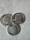 1992 1993 1998 S Mint Proof Roosevelt Dimes 90% Silver Free Shipping