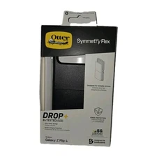 OtterBox Thin Flex Series Slim Case for Samsung Galaxy Z Flip 4 - Black NEW