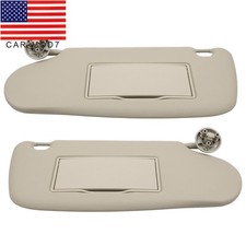 Sun Visor For Dodge Ram 1500 2002-2009 2500 3500 2003-2009 Left + Right Set Pair