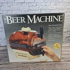 The Beer Machine Makes Fresh Craft Microbrew Home Brew Beer DIY Kit READ DISCRIP