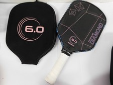 Sixzero 6.0 Double Black Diamond PKLD OUT 16MM Pickle Ball Paddle