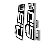 Rock Shox SID SL Ultimate 2021 Mountain Bike Cycling Decal Sticker White
