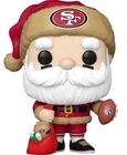 FUNKO Pop NFL San Francisco 49ers SANTA CLAUS with Protector