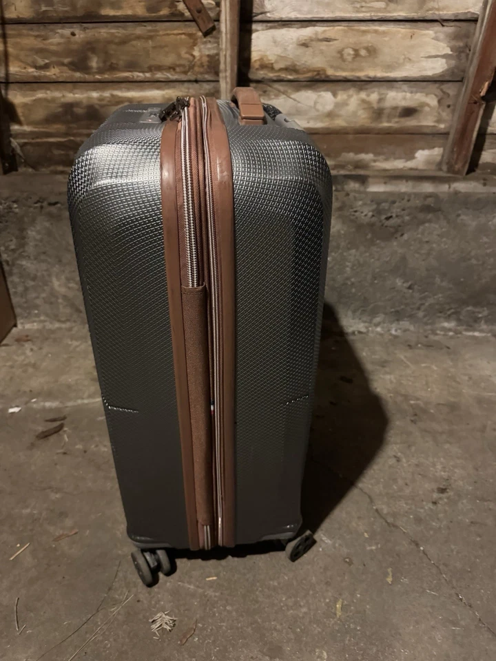 Delsey Paris St. Tropez Hardside Expandable Luggage in Dark Grey - Image 2 of 4