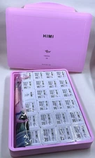 HIMI Gouache Paint Set 24 Colors of 30ml/1oz Cups with 3 Brushes and Palette NEW