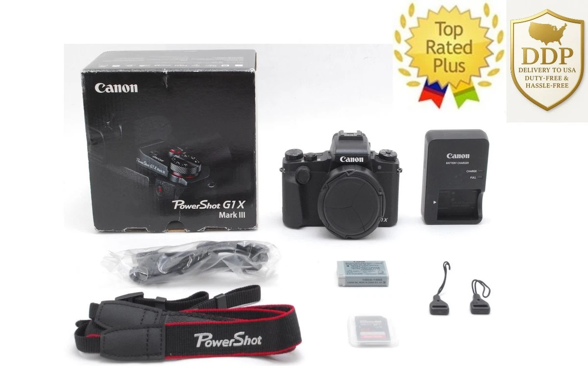 Canon PowerShot G1 X Mark III おまけ付き Canon PowerShot G1 X Mark III Canon PowerShot Digital Cameras for