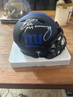 Eli Manning Signed New York Giants Eclipse Mini Helmet NFL + Fanatics COA