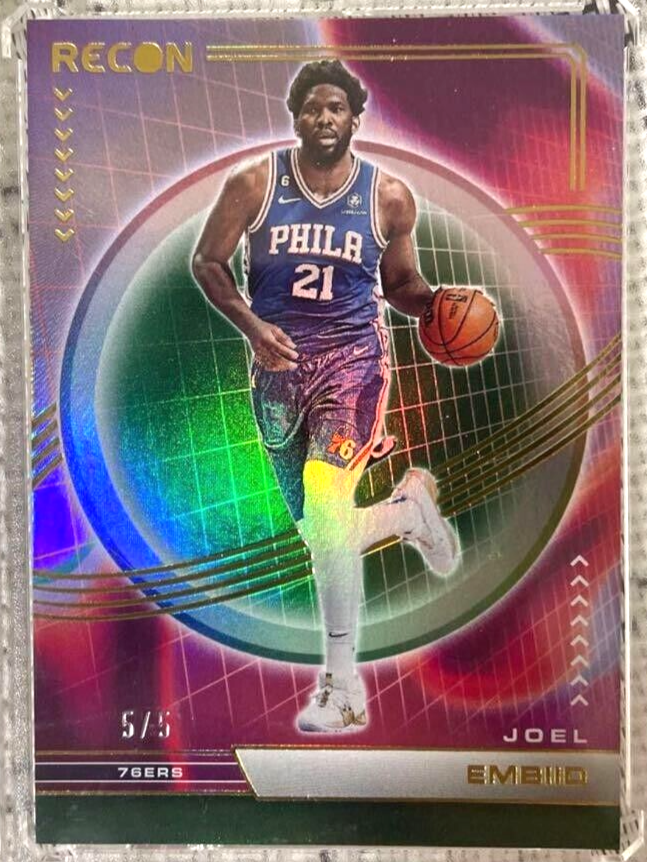 2022-23 Panini RECON JOEL EMBIID 5シリラスト