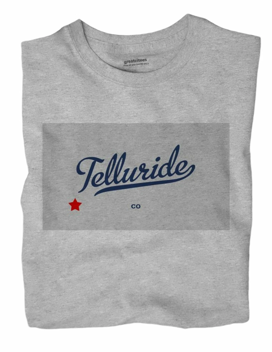 Telluride Colorado USA Rétro Montagne Style Vintage T-Shirt