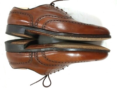 COLE HAAN Brown Wingtip Brogue Shoes 10.5 AAA USA COLE HAAN Brown Wingtip Brogue Shoes 10.5 AAA Bench Made in  main image 4