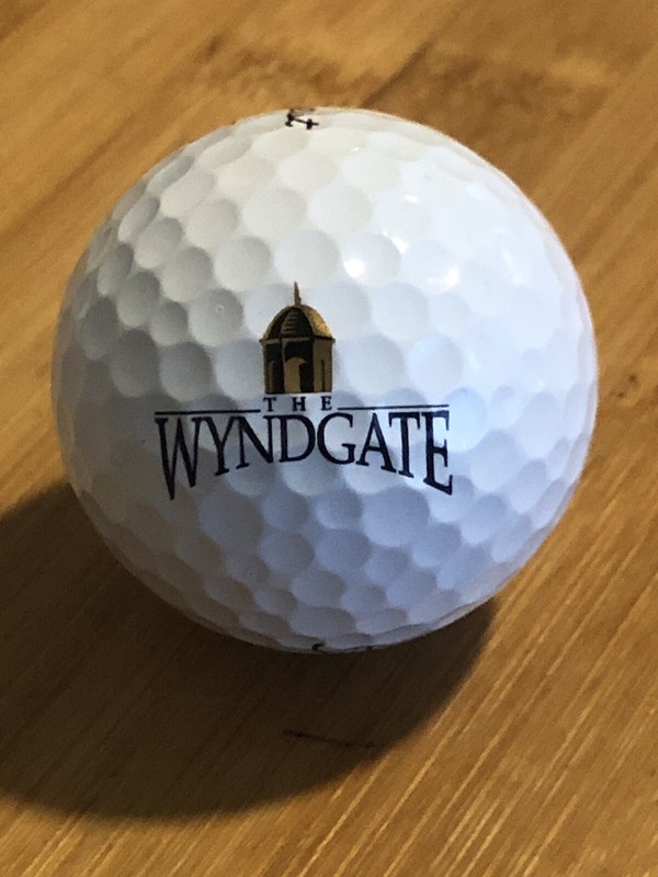 The Wyndgate Golf Club Souvenir Golf Ball