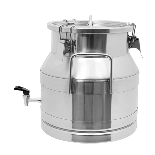 5.28 Gal 201 Stainless Steel Milk Jug With A Faucet Sealed Bucket Milk Can�� - Picture 6 of 6