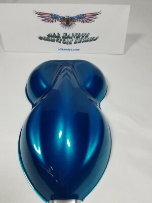 All Kandy's Caribbean Blue So Brite Silver Glowin Bases Wet Wet Plus Clear Kit
