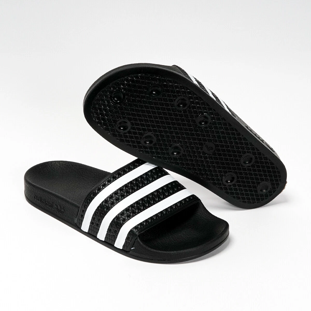 Adidas Originals ADILETTE Slides Black/White f |