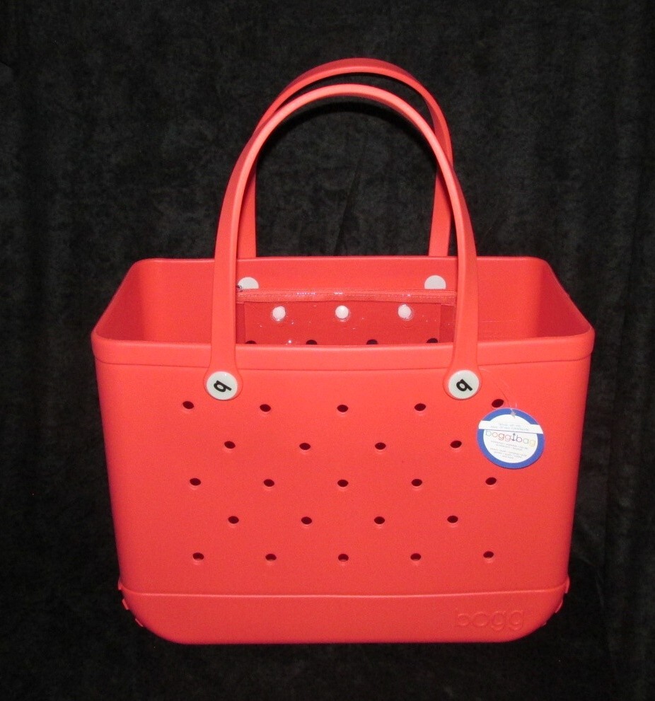 Auténtico Bolso Bogg CORAL Me MINE X-GRANDE 19x15x9.5 Nuevo con Etiqueta y 2 Bolsas Transparentes