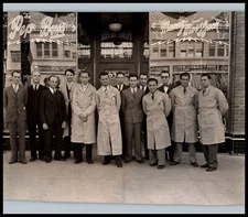 AUTOMOTIVE AFTERMARKET PEP BOYS FOUNDERS MANNY MOE & JACK 1930s VTG Photo Y 408