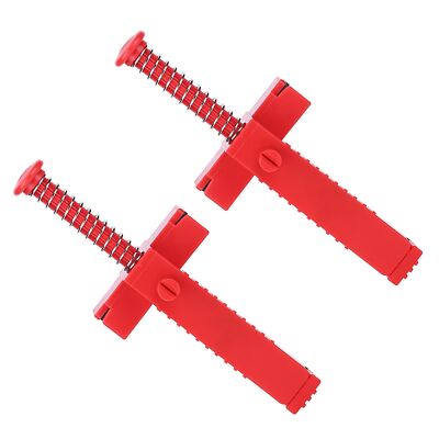 New (Red)2PCS Brick Liner Runner Wire Drawer Bricklaying Tool Leveling Measuring