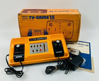 任天堂 CTG-15S カラーテレビゲーム15 TV-GAME15 COLOR TV GAME 15 Console Boxed CTG-15S Nintendo Tested