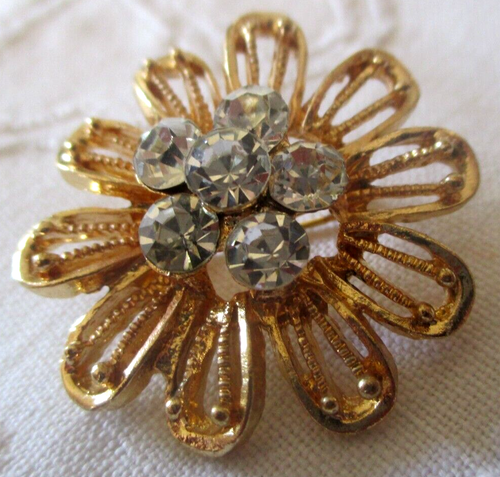 Broche comète ancienne ornée de diamants, vers 1845 En vente sur
