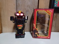 Tommy the Atomic Talking Robot - Not Moving But Sounds Great  Lights Up w/ Box