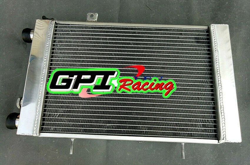 3 Rows aluminum radiator +fans for 1966-1976 Lotus Europa Coupe S1 S2 TC 1.5 1.6 - image 4 of 4