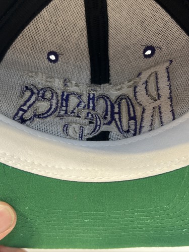 Vintage Colorado Rockies Hat Cap 90's Fitted 7 3/8 MLB The Game - Picture 9 of 9
