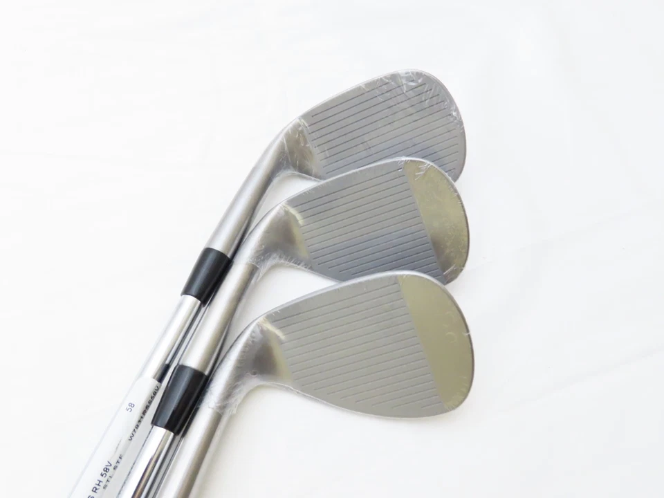 New Cobra SB Snakebite Raw Wedge Set 52.08 56.10 60.08 KBS Hi-Rev Stiff Steel - Image 3 of 4
