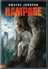 Rampage DVD Dwayne Johnson NEW