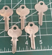 5 1014d  Ilco For Eagle  Key Blank Uncut Locksmith Blank Brass