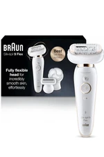 Braun Epilator Silk-épil 9 9-030 Hair Removal for Women, Cordless, Rechargeable