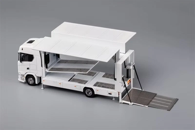 GCD Gaincorp Products 1:64 White Scania S 730 tow truck #65 - Image 4 of 4