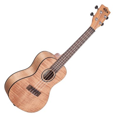 Kala KA-CEM Exotic Mahogany Concert Konzertukulele Natur mit Graph Tech Sattel