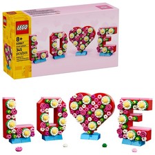 LEGO  40867 LOVE   4 Buchstaben EXKLUSIV!