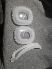 Headphone Case for airpods Max Headphones Case Replacement Cover clear black