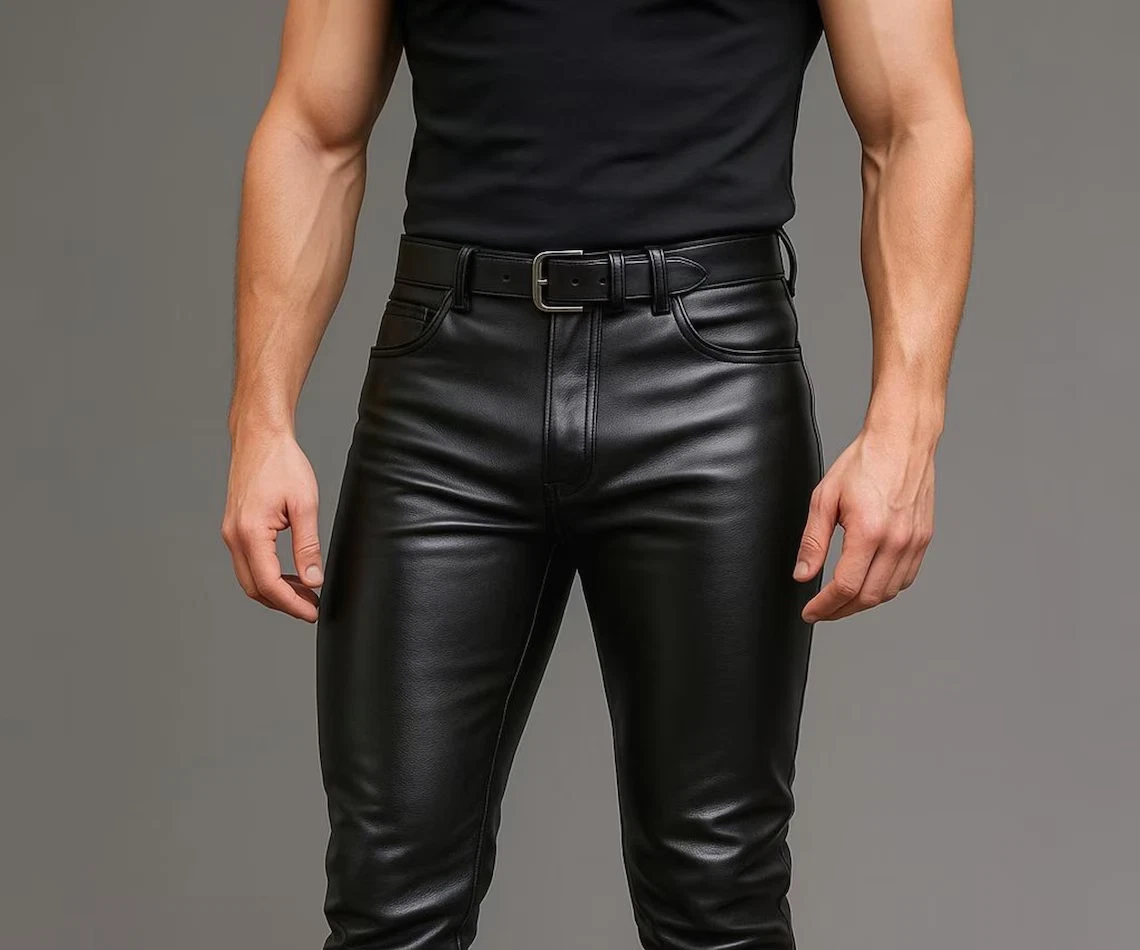 Handmade Men’s Genuine Sheep Leather Party Pants Slim Fit Real Leather Trousers
Opens in a new windo