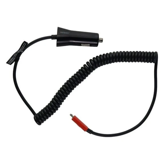 Cargador de coche Verizon Micro USB carga rápida - negro (VPCQC3MICR-M1) Foto 3 de 4