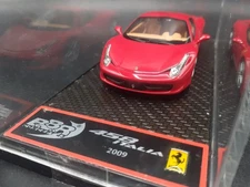 2009 Ferrari 458 Italia Red 1/43 BBR