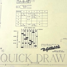Gottlieb Quick Draw Pinball Machine Game Manual Schematics ORIGINAL